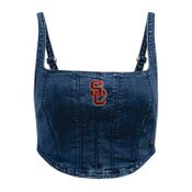 USC Trojans Women's Hype and Vice Denim SC Interlock Corset